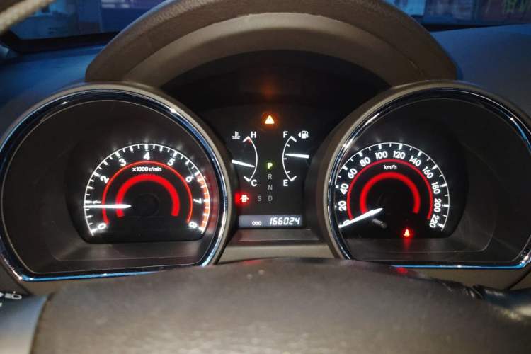 Used Toyota Highlander 2009 2.7L Two-Wheel Drive 7-Seater Supreme Edition Instrument Cluster