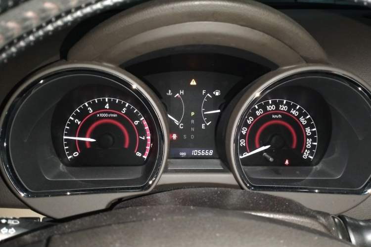 Used Toyota Highlander 2009 2.7L Two-Wheel Drive 7-Seater Luxury Edition Instrument Cluster