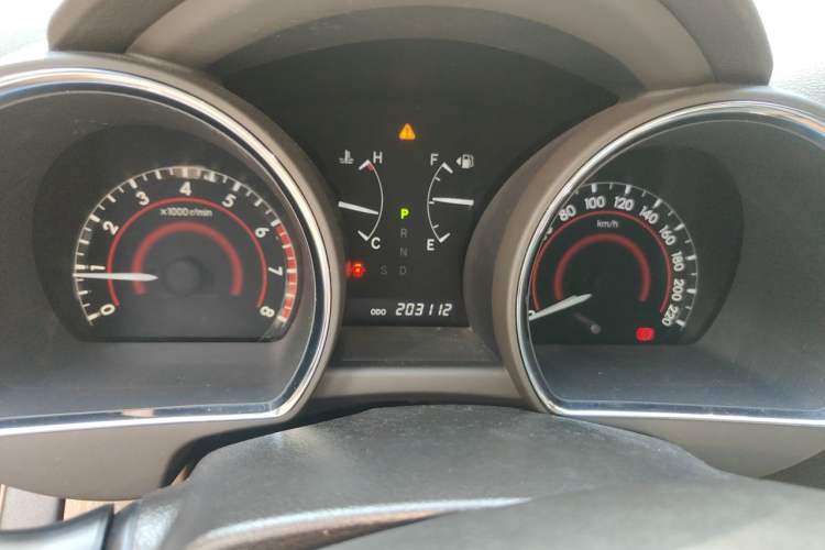 Used Toyota Highlander 2009 2.7L Two-Wheel Drive 7-Seater Luxury Edition Instrument Cluster