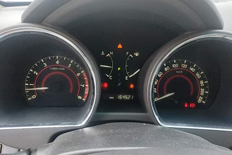 Used Toyota Highlander 2009 2.7L Two-Wheel Drive 7-Seater Luxury Edition Instrument Cluster