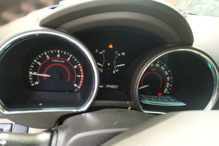 Used Toyota Highlander 2009 2.7L Two-Wheel Drive 7-Seater Luxury Edition Instrument Cluster