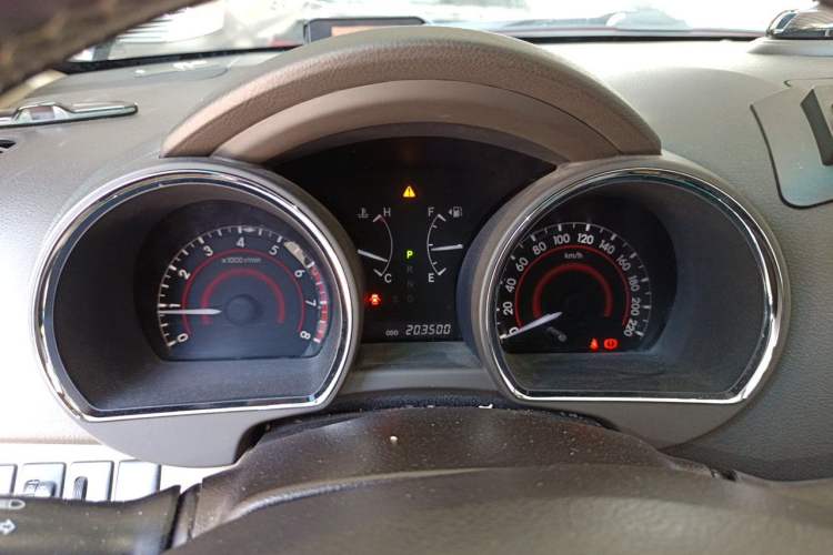 Used Toyota Highlander 2009 2.7L Two-Wheel Drive 7-Seater Luxury Edition Instrument Cluster