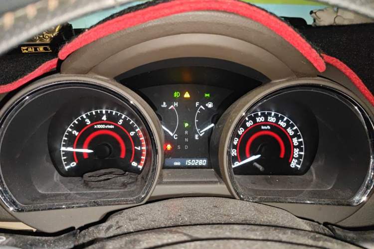Used Toyota Highlander 2009 2.7L Two-Wheel Drive 7-Seater Luxury Edition Instrument Cluster