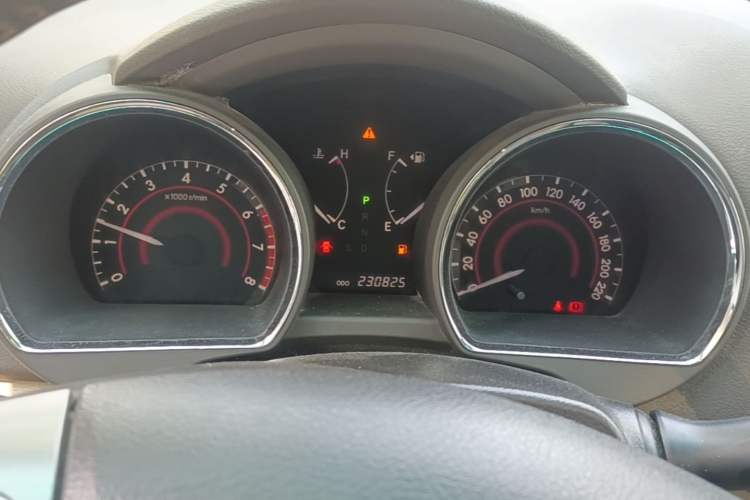 Used Toyota Highlander 2009 2.7L Two-Wheel Drive 7-Seater Luxury Edition Instrument Cluster