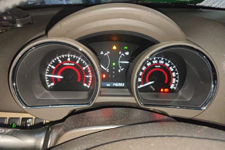 Used Toyota Highlander 2009 2.7L Two-Wheel Drive 7-Seater Luxury Edition Instrument Cluster