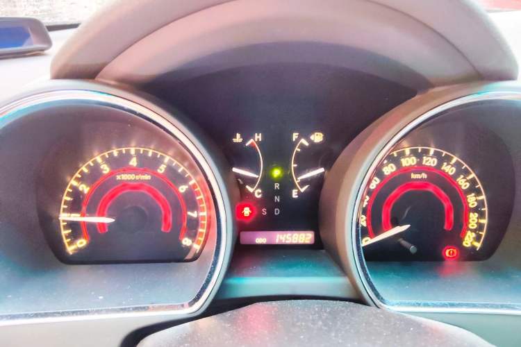 Used Toyota Highlander 2009 2.7L Two-Wheel Drive 7-Seater Supreme Edition Instrument Cluster