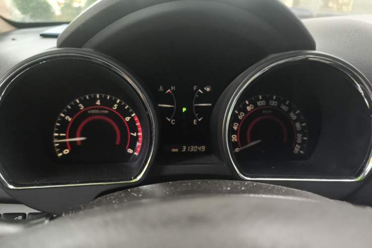 Used Toyota Highlander 2009 2.7L Two-Wheel Drive 7-Seater Luxury Edition Instrument Cluster