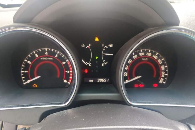Used Toyota Highlander 2009 2.7L Two-Wheel Drive 7-Seater Luxury Edition Instrument Cluster