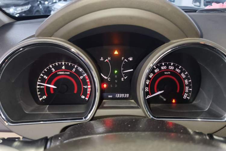 Used Toyota Highlander 2009 2.7L Two-Wheel Drive 7-Seater Luxury Navigation Edition Instrument Cluster