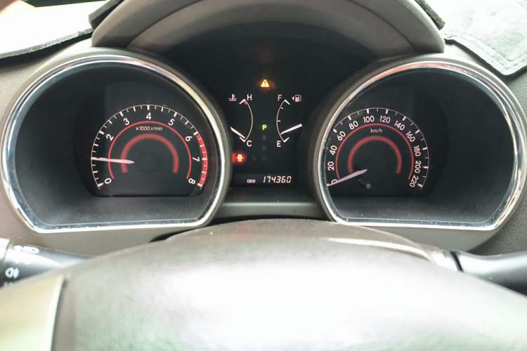 Used Toyota Highlander 2009 2.7L Two-Wheel Drive 7-Seater Luxury Edition Instrument Cluster