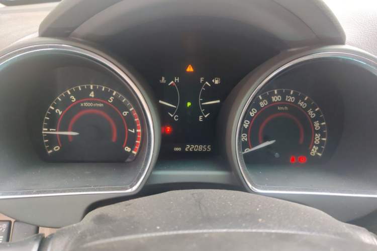 Used Toyota Highlander 2009 2.7L Two-Wheel Drive 7-Seater Luxury Navigation Edition Instrument Cluster