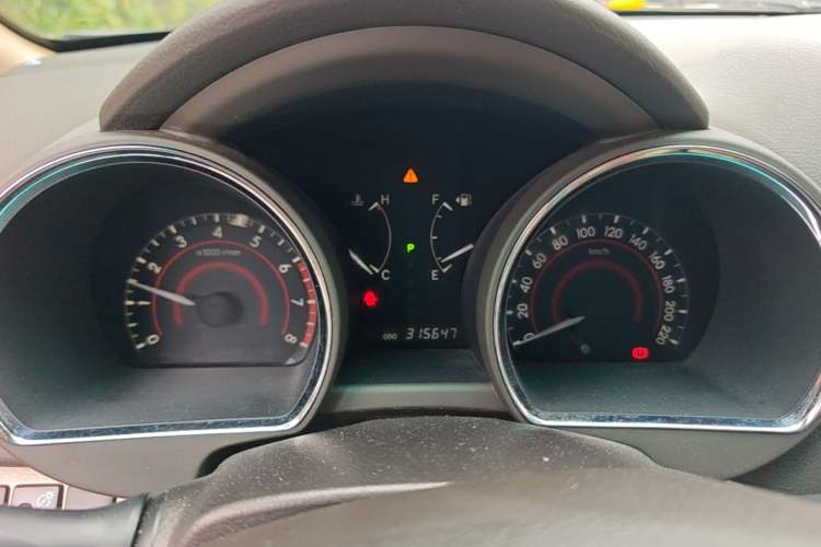 Used Toyota Highlander 2009 2.7L Two-Wheel Drive 7-Seater Supreme Edition Instrument Cluster