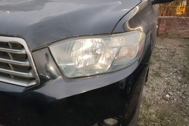 Used Toyota Highlander 2009 2.7L Two-Wheel Drive 5-Seater Sport Edition Left Front Headlight