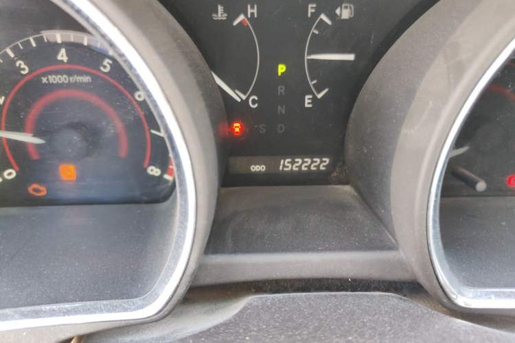 Used Toyota Highlander 2009 3.5L 4x4 7-Seater Elite Edition Odometer Close Up