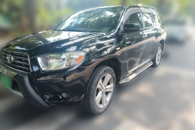 Used Toyota Highlander 2009 2.7L Two-Wheel Drive 7-Seater Luxury Edition Guazi used car, China used car export, Used car for sale, Used cars, Cheapest cars for sale