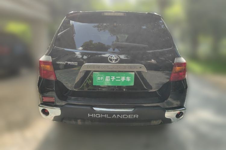 Used Toyota Highlander 2009 2.7L Two-Wheel Drive 7-Seater Luxury Edition Rear