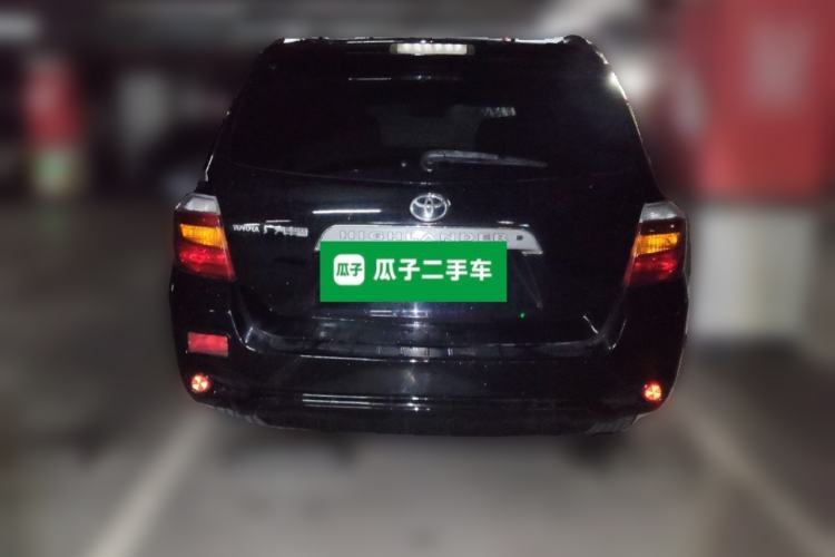 Used Toyota Highlander 2009 2.7L Two-Wheel Drive 7-Seater Luxury Edition Rear