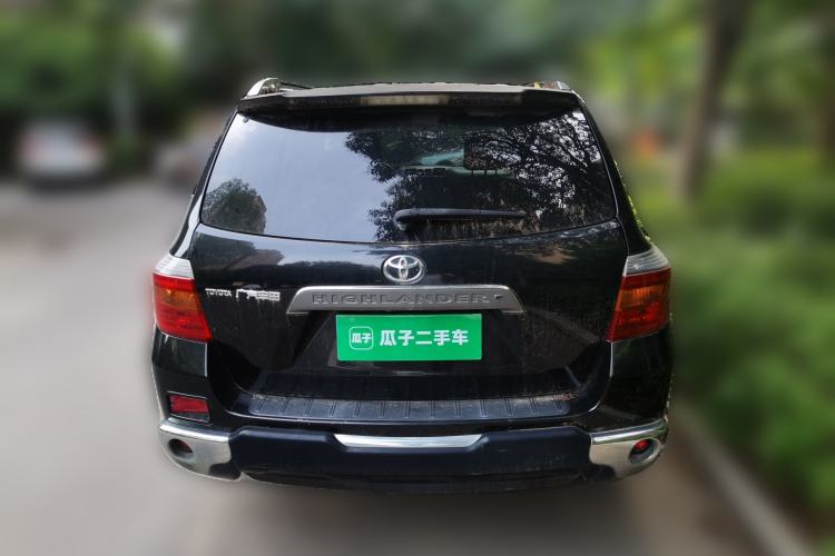 Used Toyota Highlander 2009 2.7L Two-Wheel Drive 7-Seater Luxury Edition Rear