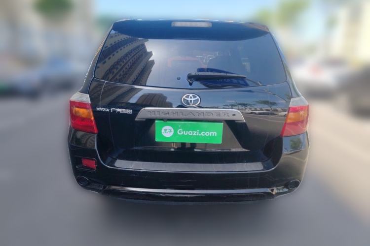 Used Toyota Highlander 2009 2.7L Two-Wheel Drive 7-Seater Luxury Edition Rear