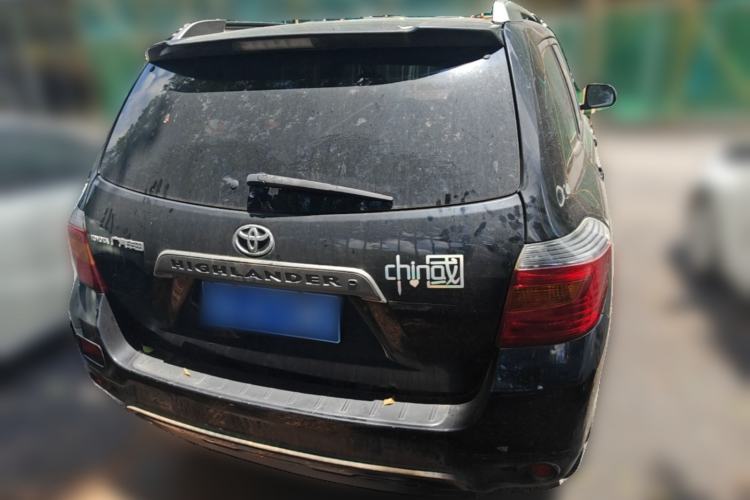 Used Toyota Highlander 2009 2.7L Two-Wheel Drive 5-Seater Sport Edition Rear