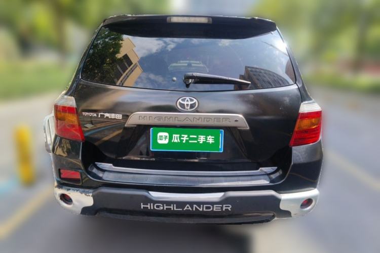 Used Toyota Highlander 2009 2.7L Two-Wheel Drive 7-Seater Luxury Edition Rear
