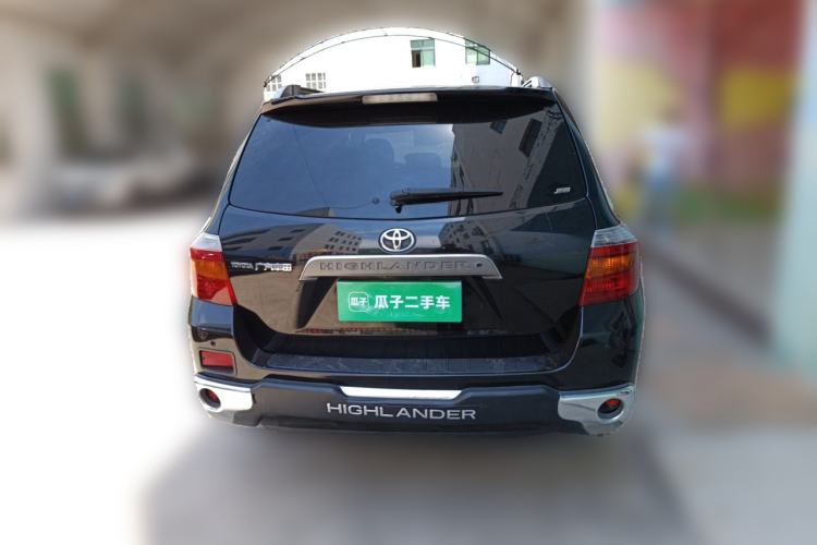 Used Toyota Highlander 2009 2.7L Two-Wheel Drive 7-Seater Luxury Edition Rear
