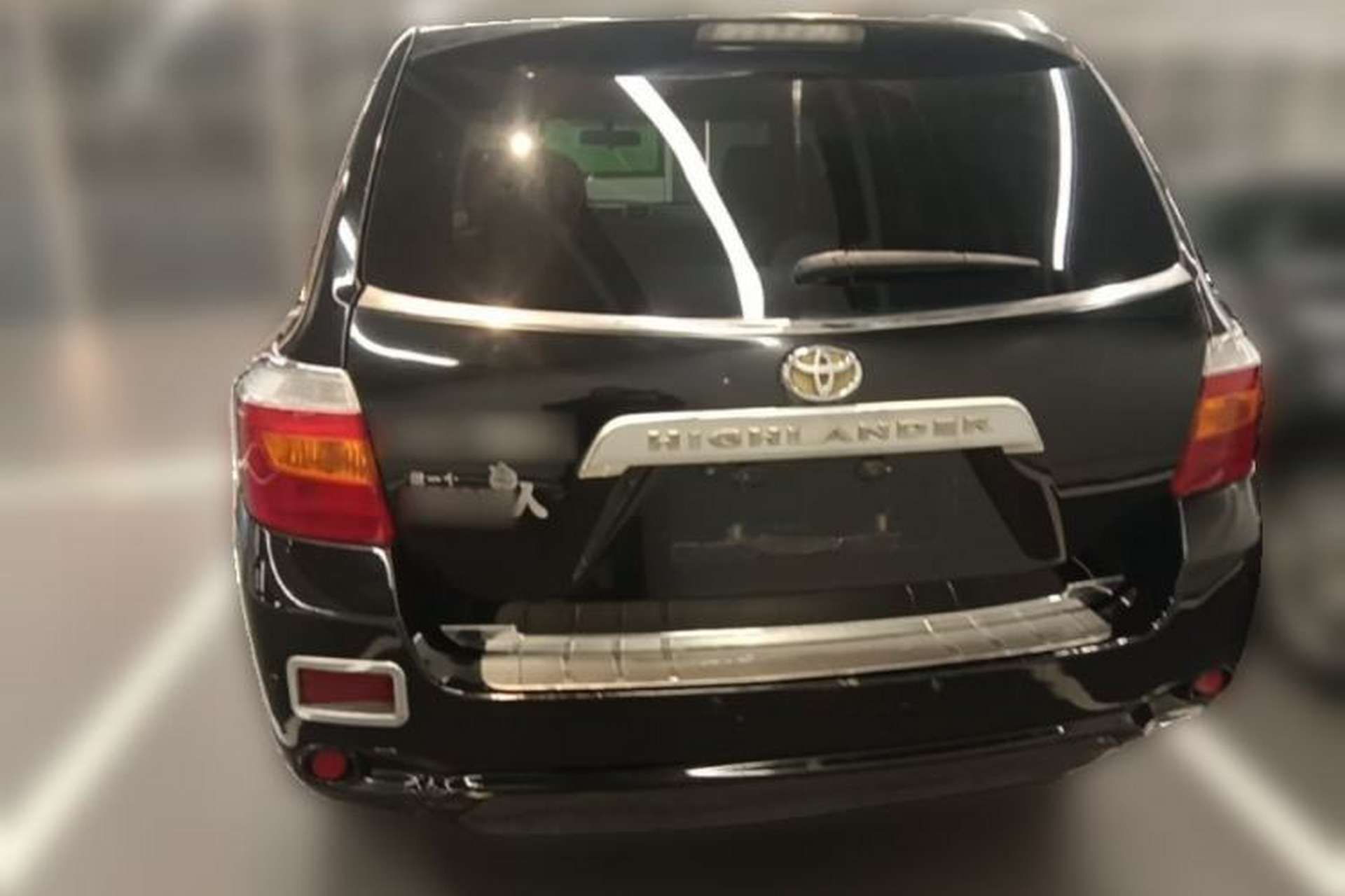 Used Toyota Highlander 2009 2.7L 2WD 7-Seater Elite Edition Rear