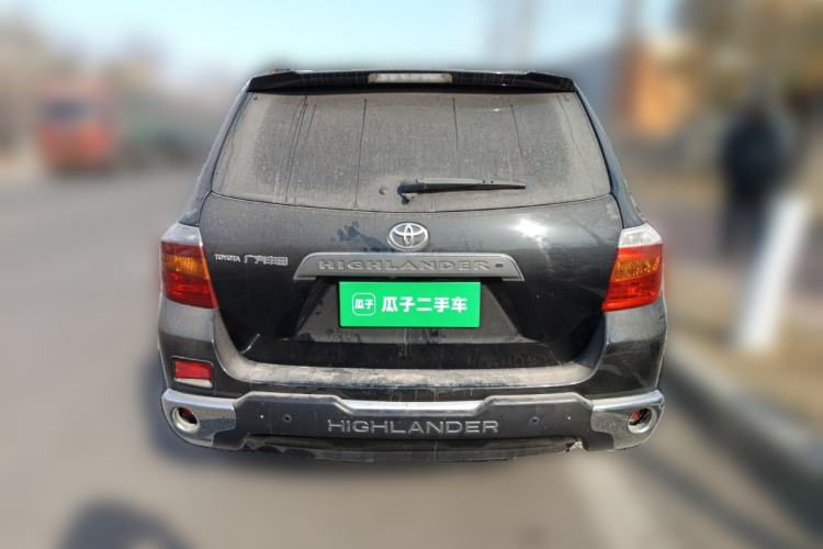 Used Toyota Highlander 2009 2.7L Two-Wheel Drive 7-Seater Luxury Edition Rear
