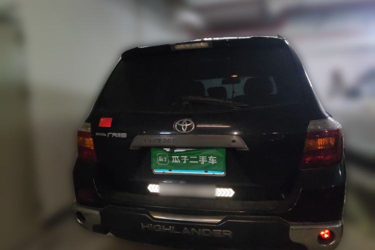 Used Toyota Highlander 2009 2.7L Two-Wheel Drive 7-Seater Luxury Navigation Edition Rear