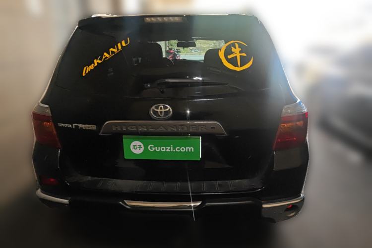 Used Toyota Highlander 2009 2.7L Two-Wheel Drive 7-Seater Luxury Edition Rear