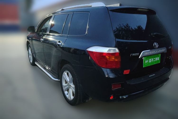 Used Toyota Highlander 2009 2.7L Two-Wheel Drive 7-Seater Supreme Edition Rear Left 45 Deg