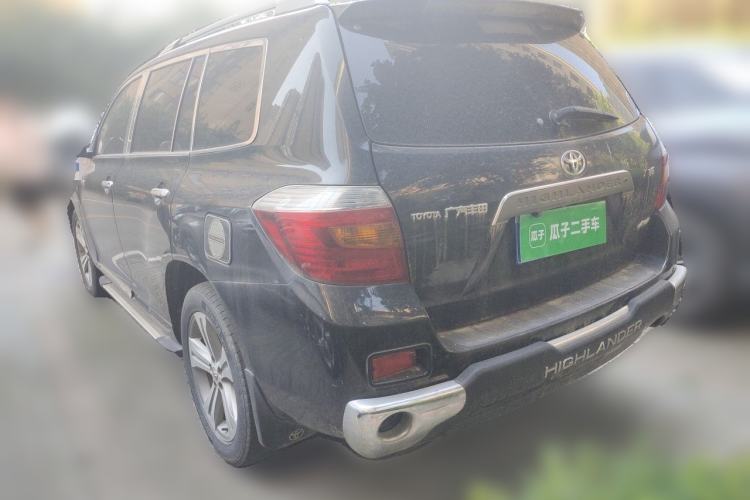 Used Toyota Highlander 2009 3.5L 4x4 7-Seater Luxury Edition Rear Left 45 Deg