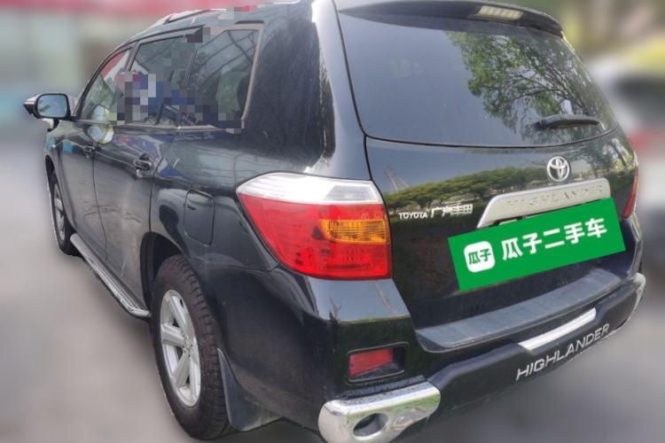 Used Toyota Highlander 2009 2.7L 2WD 5-Seater Elite Edition Rear Left 45 Deg