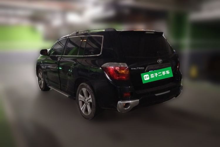 Used Toyota Highlander 2009 2.7L Two-Wheel Drive 7-Seater Luxury Edition Rear Left 45 Deg