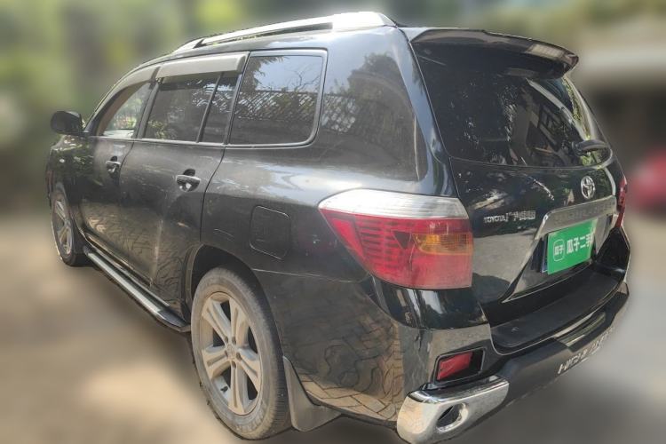 Used Toyota Highlander 2009 2.7L Two-Wheel Drive 7-Seater Luxury Edition Rear Left 45 Deg