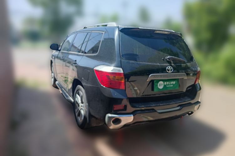 Used Toyota Highlander 2009 2.7L Two-Wheel Drive 7-Seater Luxury Edition Rear Left 45 Deg