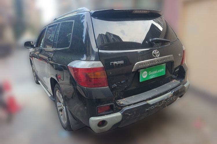 Used Toyota Highlander 2009 2.7L Two-Wheel Drive 7-Seater Luxury Edition Rear Left 45 Deg