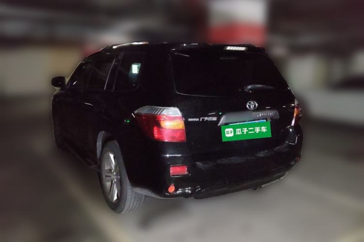 Used Toyota Highlander 2009 2.7L Two-Wheel Drive 7-Seater Luxury Edition Rear Left 45 Deg