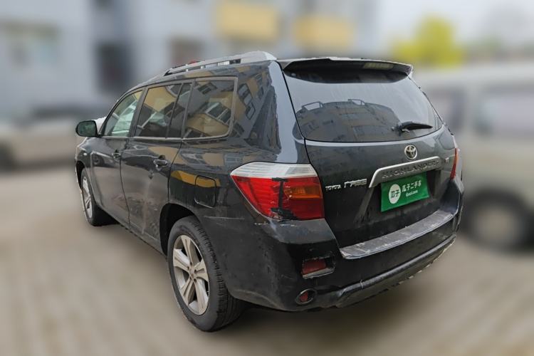 Used Toyota Highlander 2009 3.5L 4x4 7-Seater Luxury Edition Rear Left 45 Deg