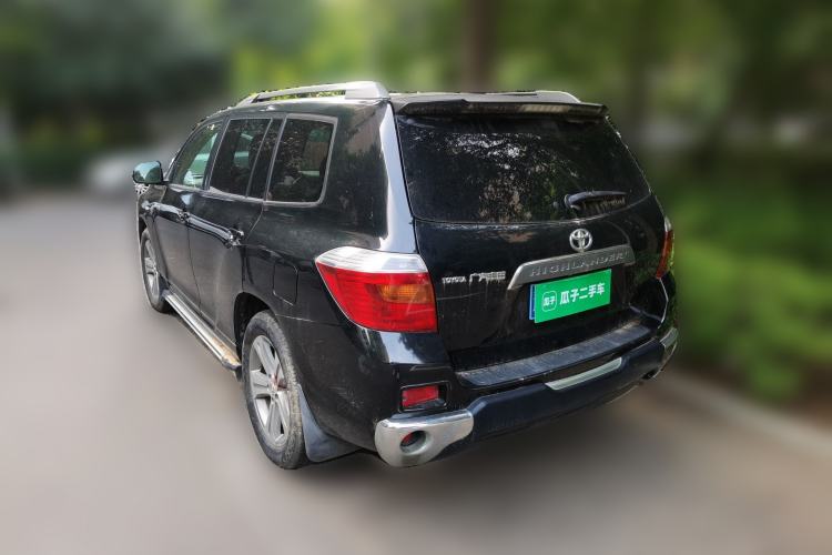 Used Toyota Highlander 2009 2.7L Two-Wheel Drive 7-Seater Luxury Edition Rear Left 45 Deg