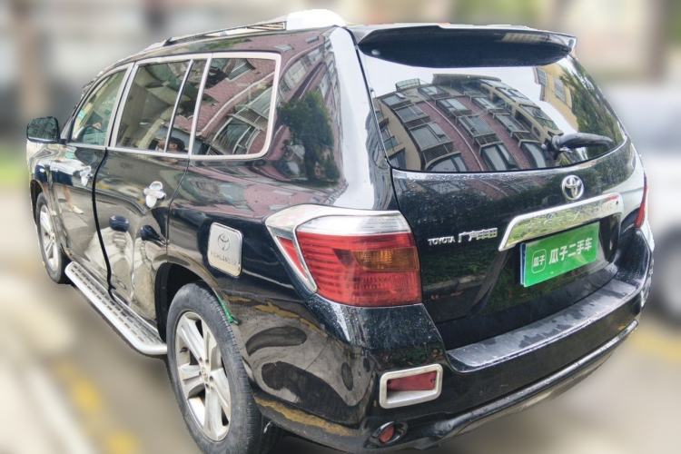 Used Toyota Highlander 2009 2.7L Two-Wheel Drive 7-Seater Luxury Edition Rear Left 45 Deg