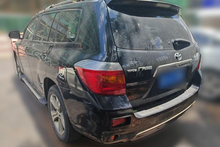 Used Toyota Highlander 2009 2.7L Two-Wheel Drive 5-Seater Sport Edition Rear Left 45 Deg