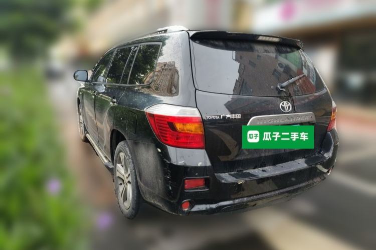 Used Toyota Highlander 2009 2.7L Two-Wheel Drive 5-Seater Sport Edition Rear Left 45 Deg