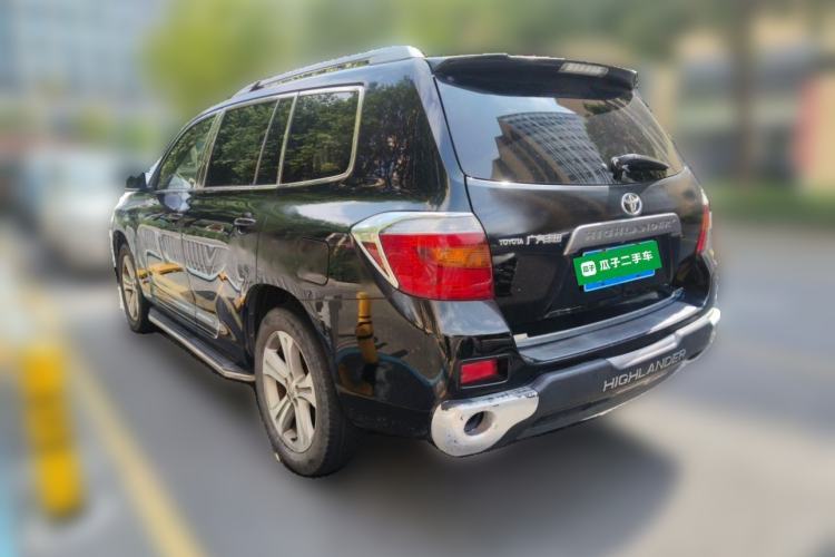 Used Toyota Highlander 2009 2.7L Two-Wheel Drive 7-Seater Luxury Edition Rear Left 45 Deg