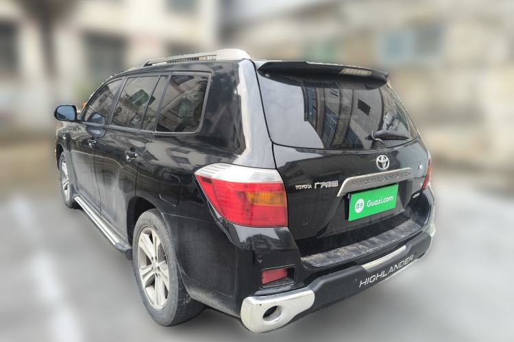 Used Toyota Highlander 2009 3.5L 4x4 7-Seater Luxury Edition Rear Left 45 Deg