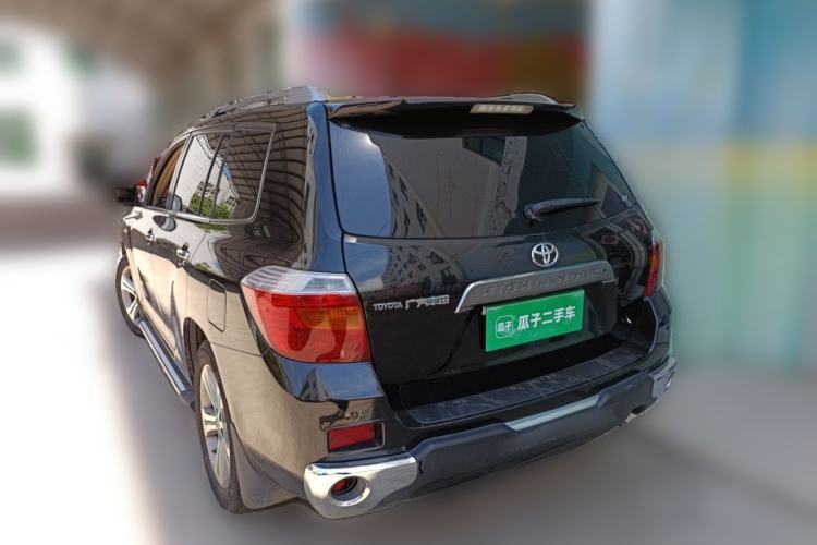 Used Toyota Highlander 2009 2.7L Two-Wheel Drive 7-Seater Luxury Edition Rear Left 45 Deg
