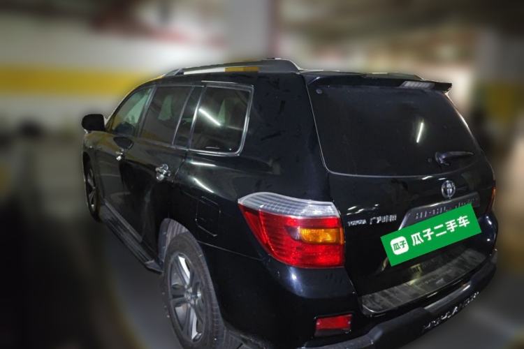 Used Toyota Highlander 2009 2.7L Two-Wheel Drive 7-Seater Luxury Edition Rear Left 45 Deg
