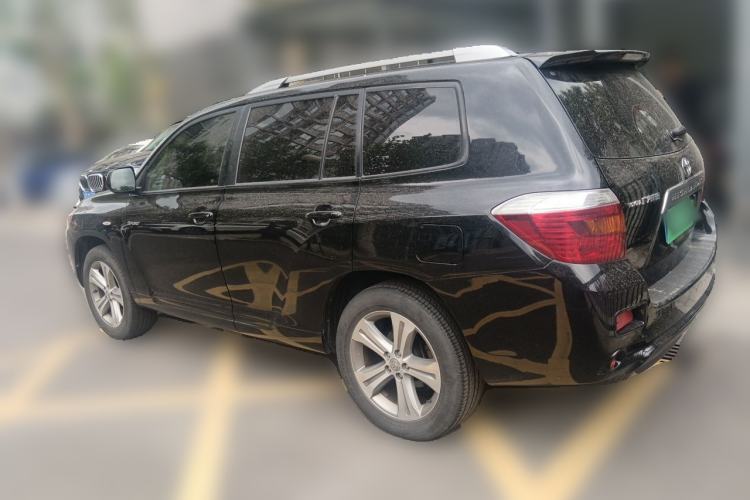 Used Toyota Highlander 2009 2.7L Two-Wheel Drive 7-Seater Luxury Navigation Edition Rear Left 45 Deg