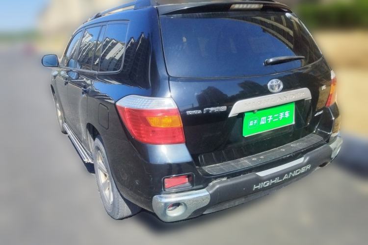 Used Toyota Highlander 2009 3.5L 4x4 7-Seater Elite Edition Rear Left 45 Deg