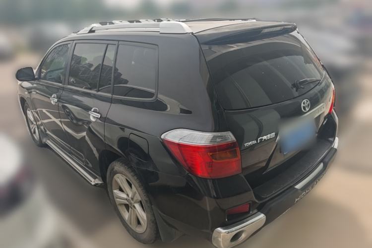 Used Toyota Highlander 2009 3.5L 4x4 7-Seater Luxury Edition Rear Left 45 Deg
